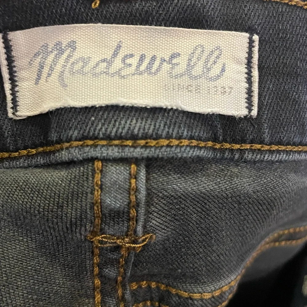 Madewell Dark wash Skinny Skinny Crop Size 26 Jeans - Picture 14 of 14